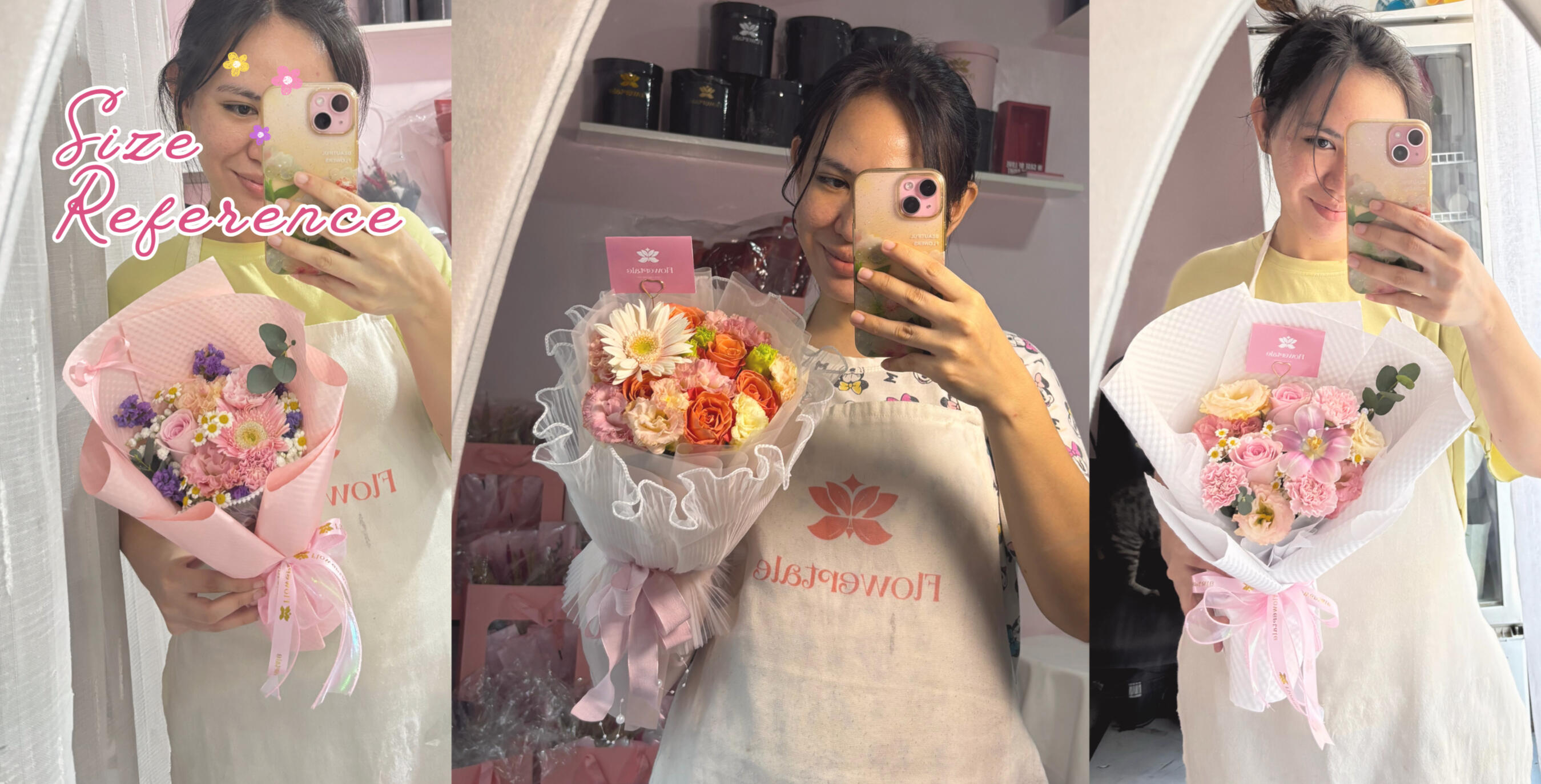 Bouquet Size Reference